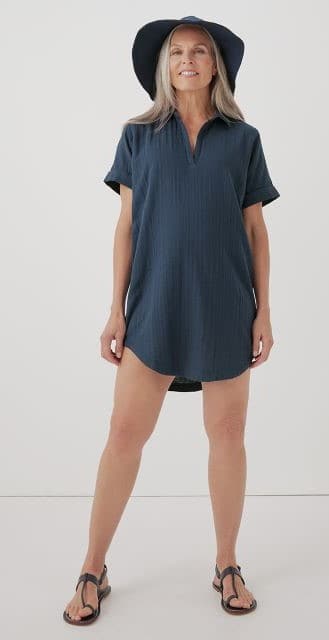 Pact Organic costal beach Cover up