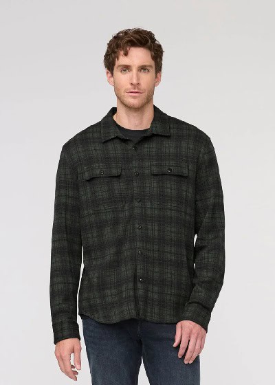 DUER Performance Flannel Button Down Shirt