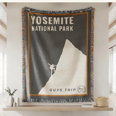 Yosemite National Park Blanket